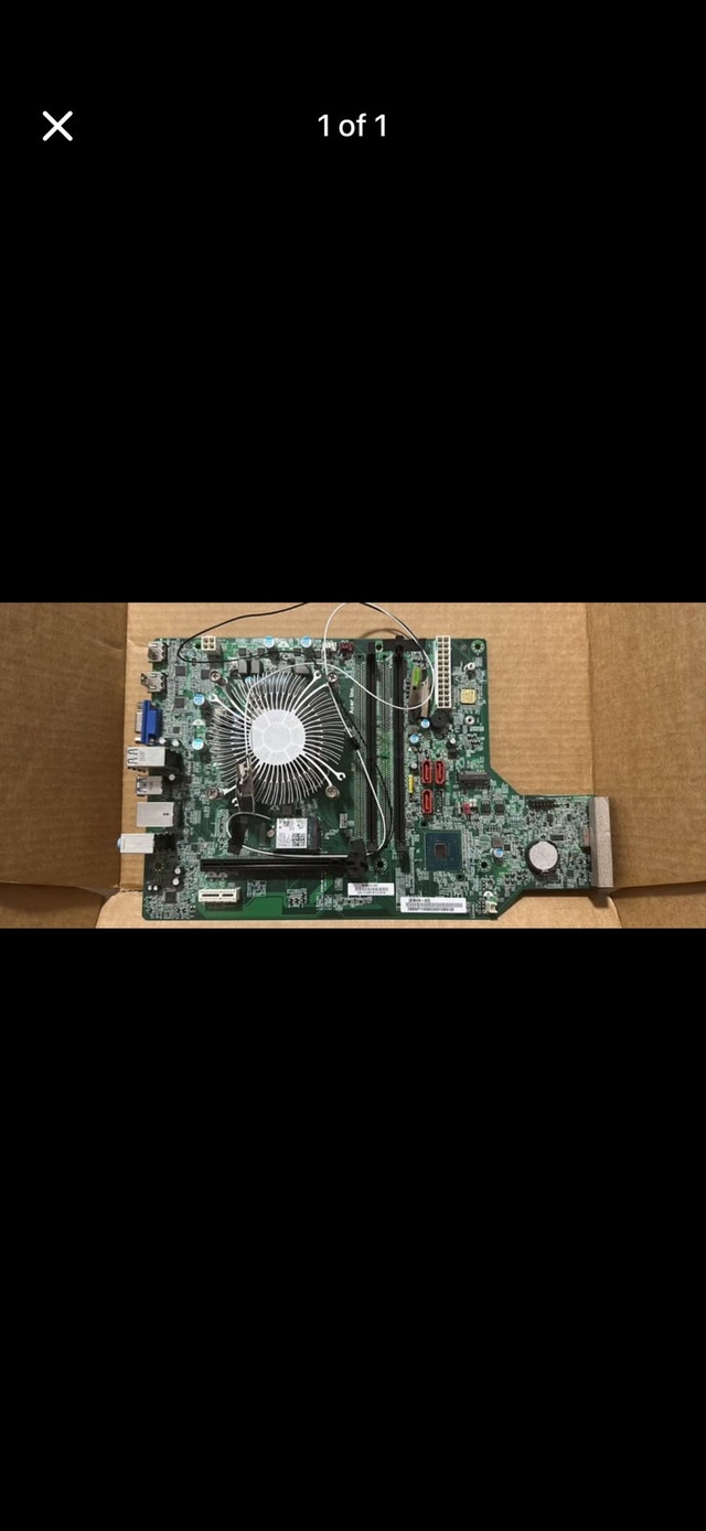 Acer B36H4-AD Motherboard w/ CPU Cooler & Wi-Fi