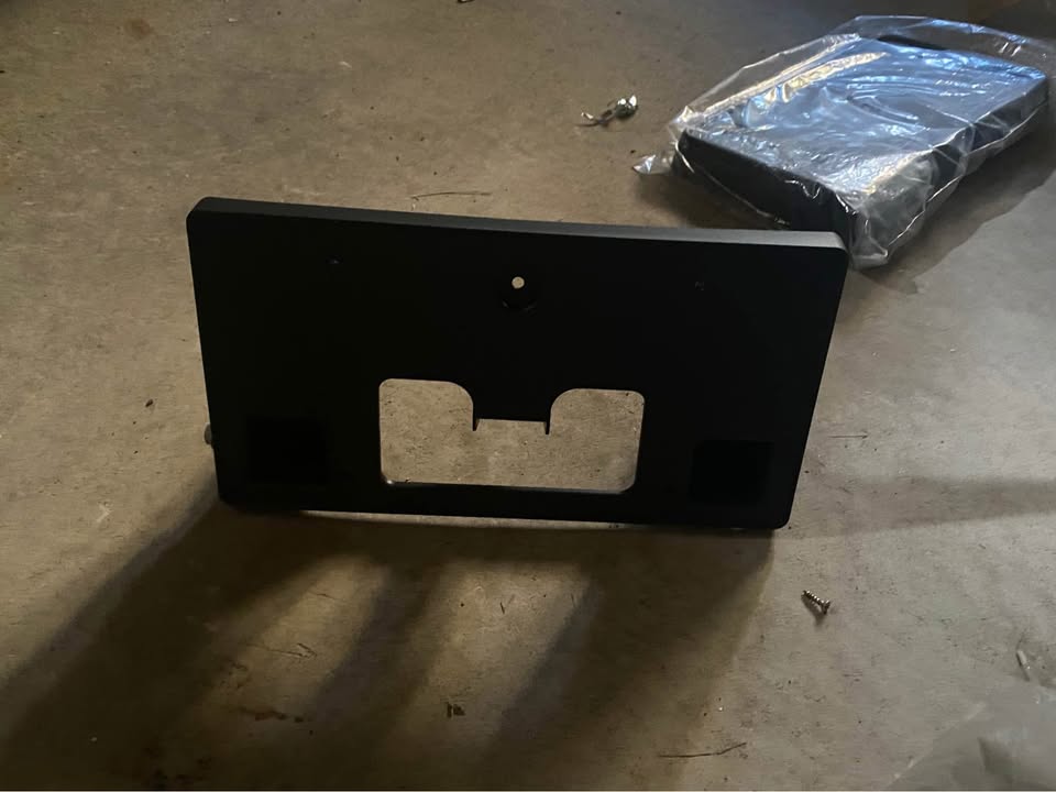 License plate bracket - photo 2