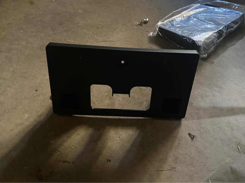 License plate bracket - photo 3