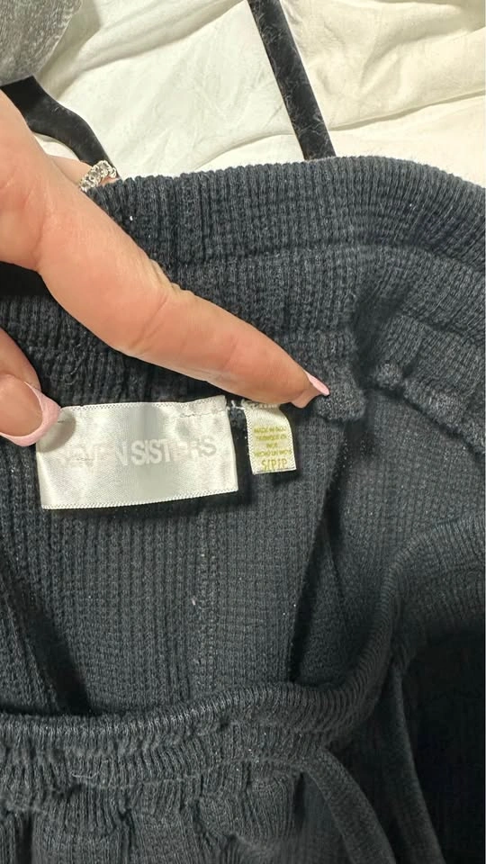 Black Cargo Sweats - photo 2