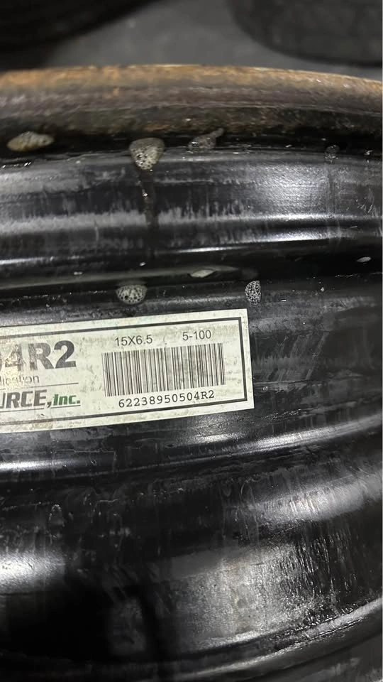 15 inch steele rims 5x100 - photo 3
