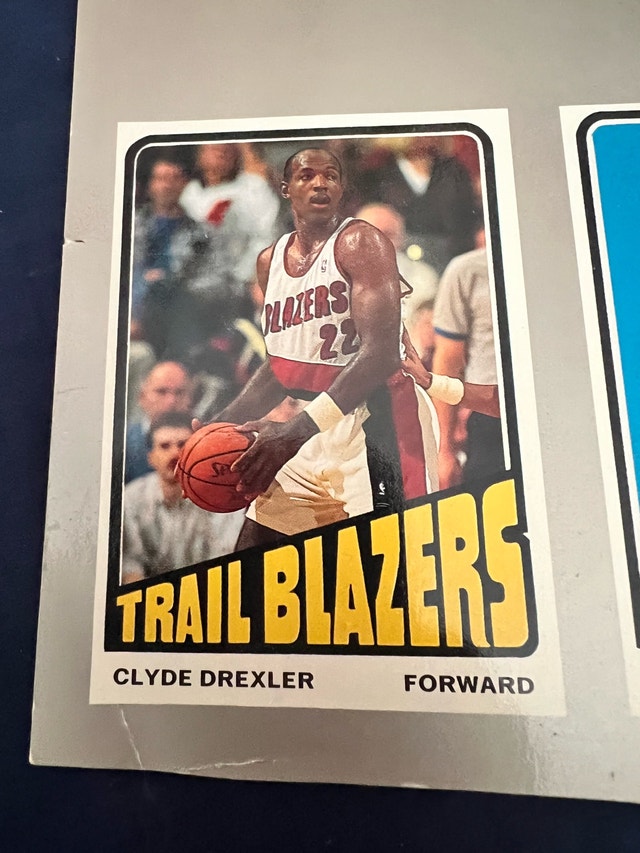 1992 Uncut Basketball Cards Sheet - photo 4