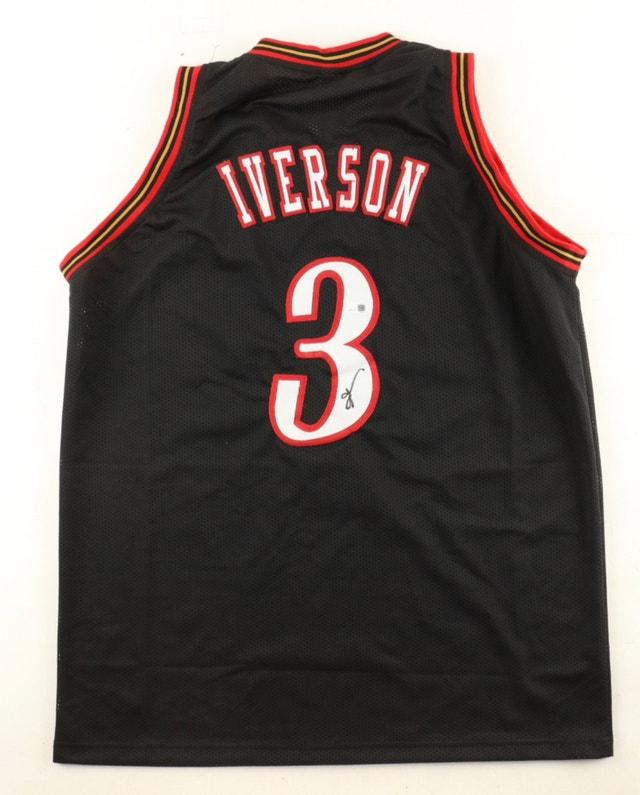 Allen Iverson Signed Jersey - JSA Authenticated