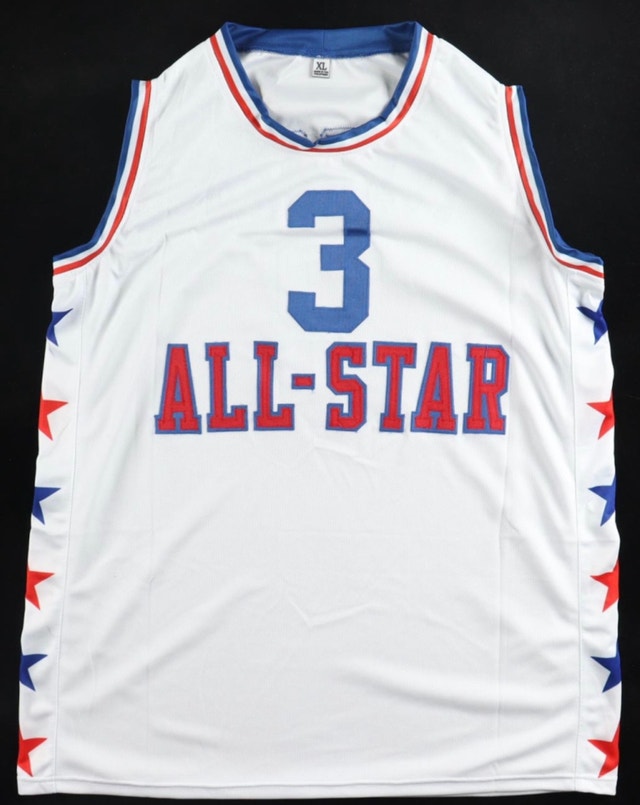 Allen Iverson Signed All Star Jersey XL - photo 4