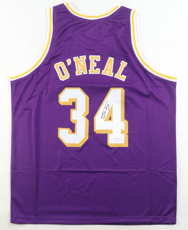 Shaq signed jersey
