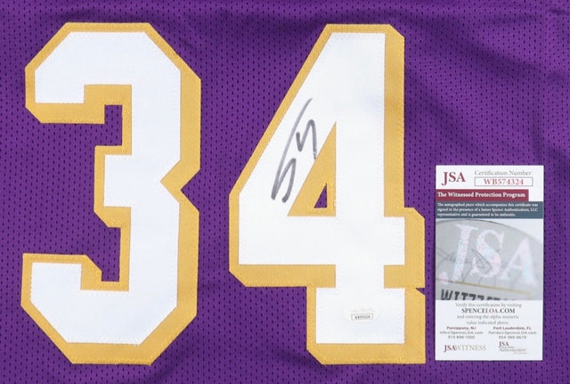 Shaq signed jersey - photo 2