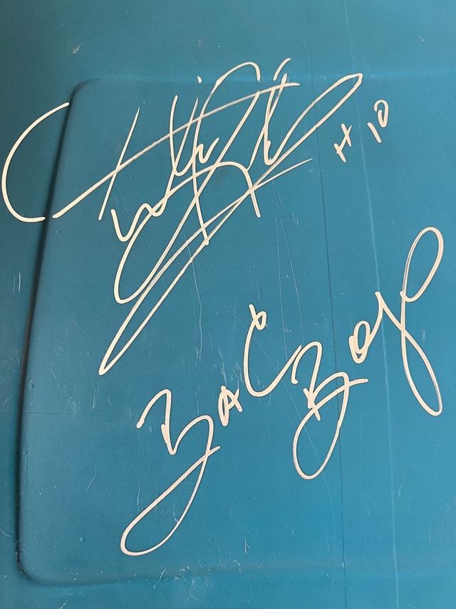 Dennis Rodman Signed Silverdome Seat - photo 5
