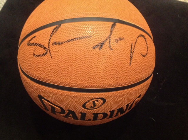 Shawn Kemp Signed Basketball