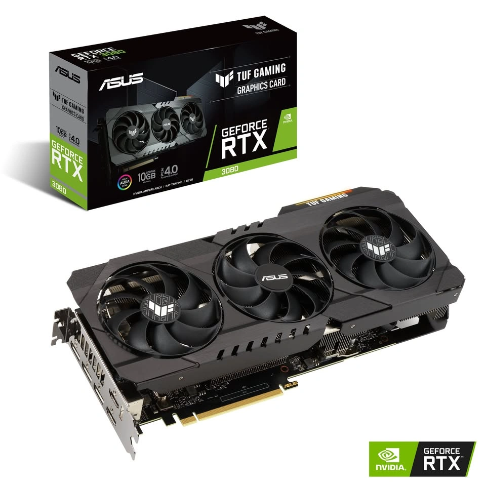 ASUS GeForce RTX 3080 TUF Gaming OC 10GB GDDR6X