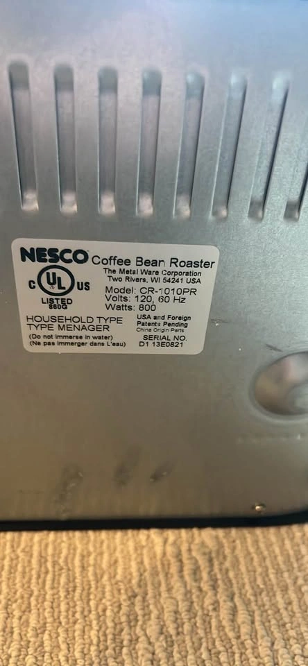 Nesco Coffee Roaster - photo 4
