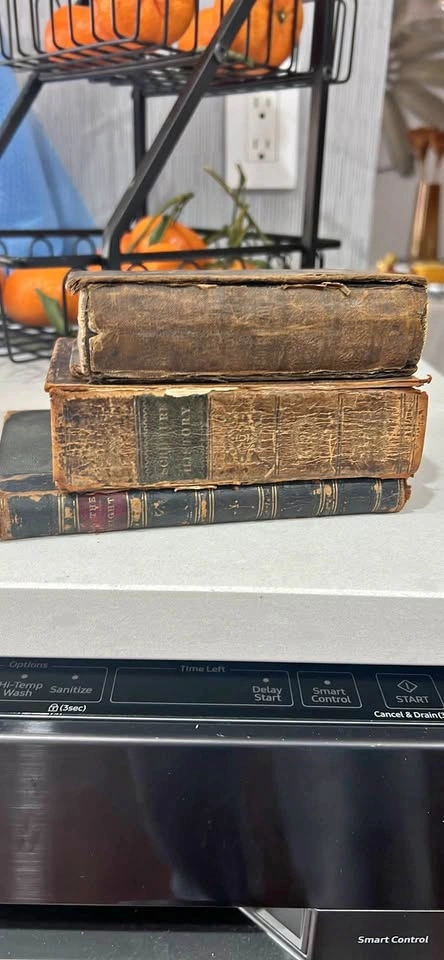 4 Antique Books - Over 100 Years Old