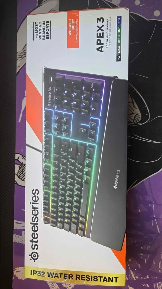 SteelSeries Apex 3 RGB Gaming Keyboard - photo 2