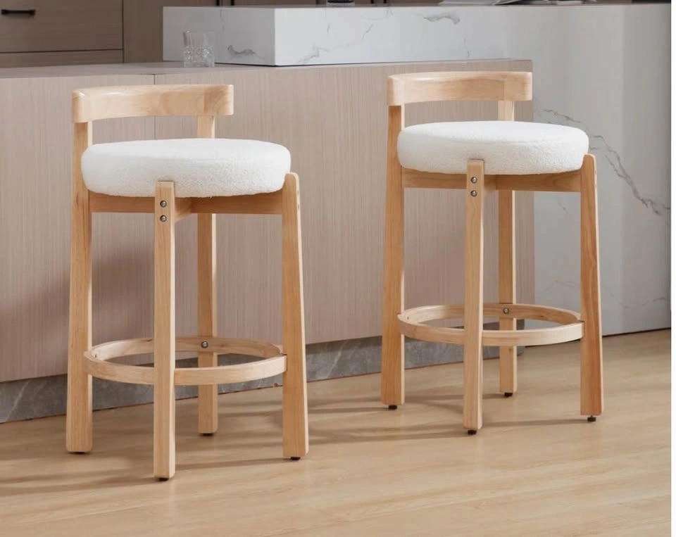 Brand New Modern Bar Stools (Set of 2) - photo 2