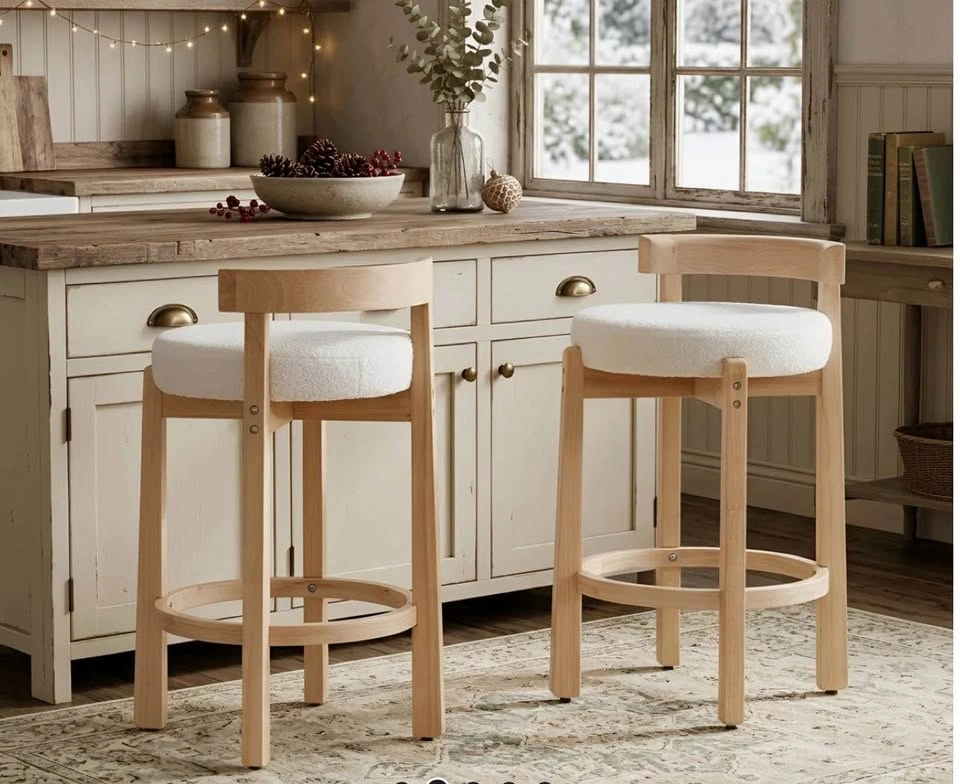 Brand New Modern Bar Stools (Set of 2) - photo 3