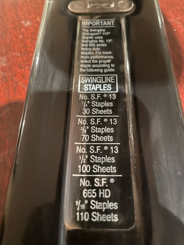 Heavy Duty Stapler - photo 2