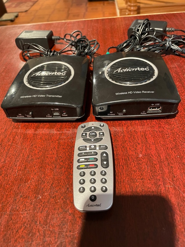 Action Tech Wireless HD Video Transmitter and Receiver (MWTV200T