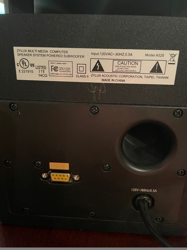 Zulux A525 Speaker System with Subwoofer - photo 2