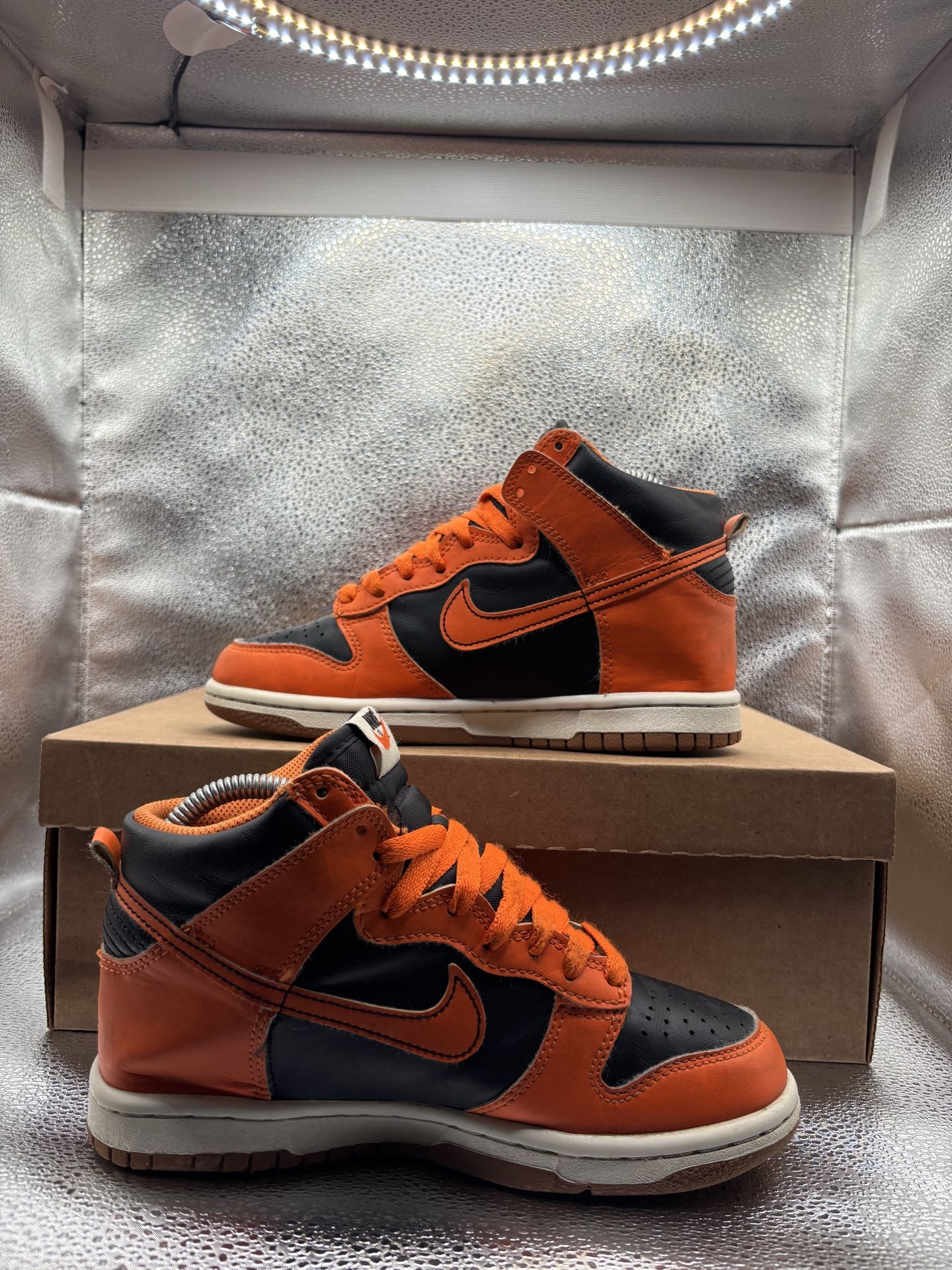 Nike Dunk High Safety Orange GS - photo 5