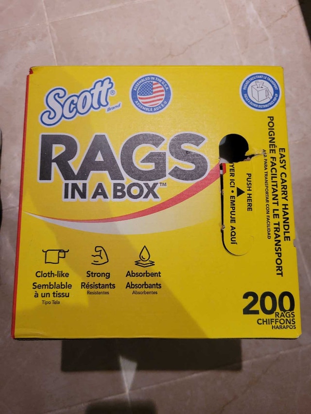 Scott Rags in a Box