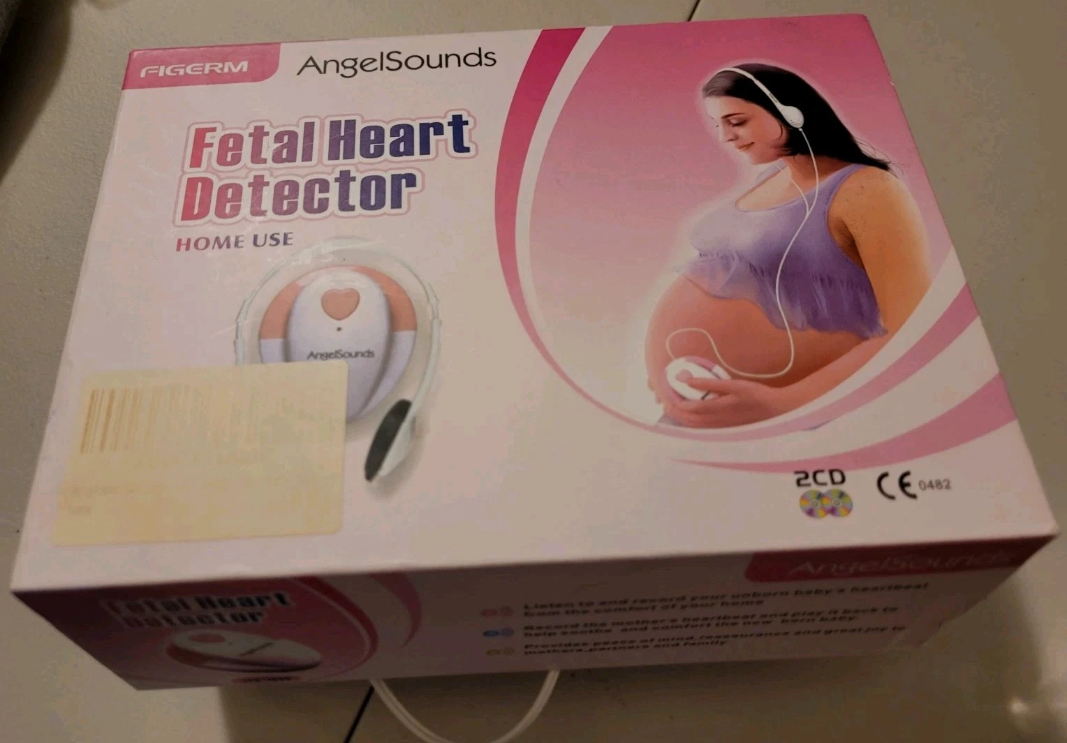 Baby Fetal Heartbeat Monitor JPD-100s Angel Sounds - Open Box