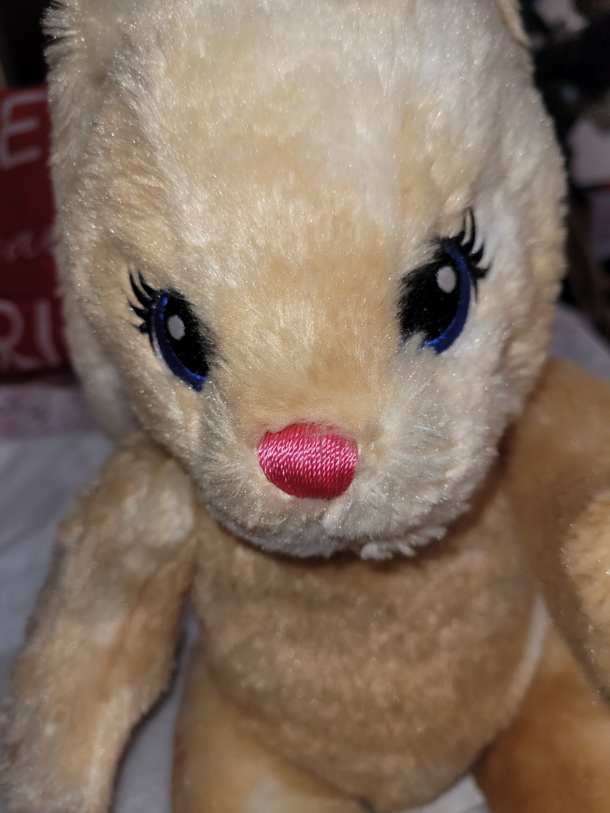 Build a Bear Bunny Jointed Plush 17" Rabbit Posable Easter Stars - photo 2