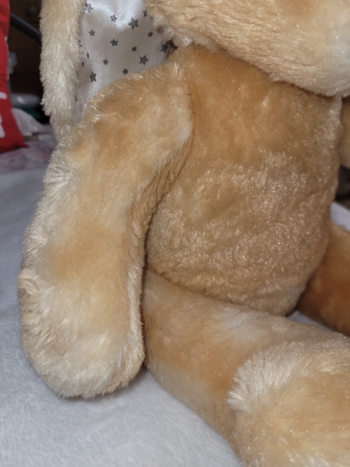 Build a Bear Bunny Jointed Plush 17" Rabbit Posable Easter Stars - photo 5