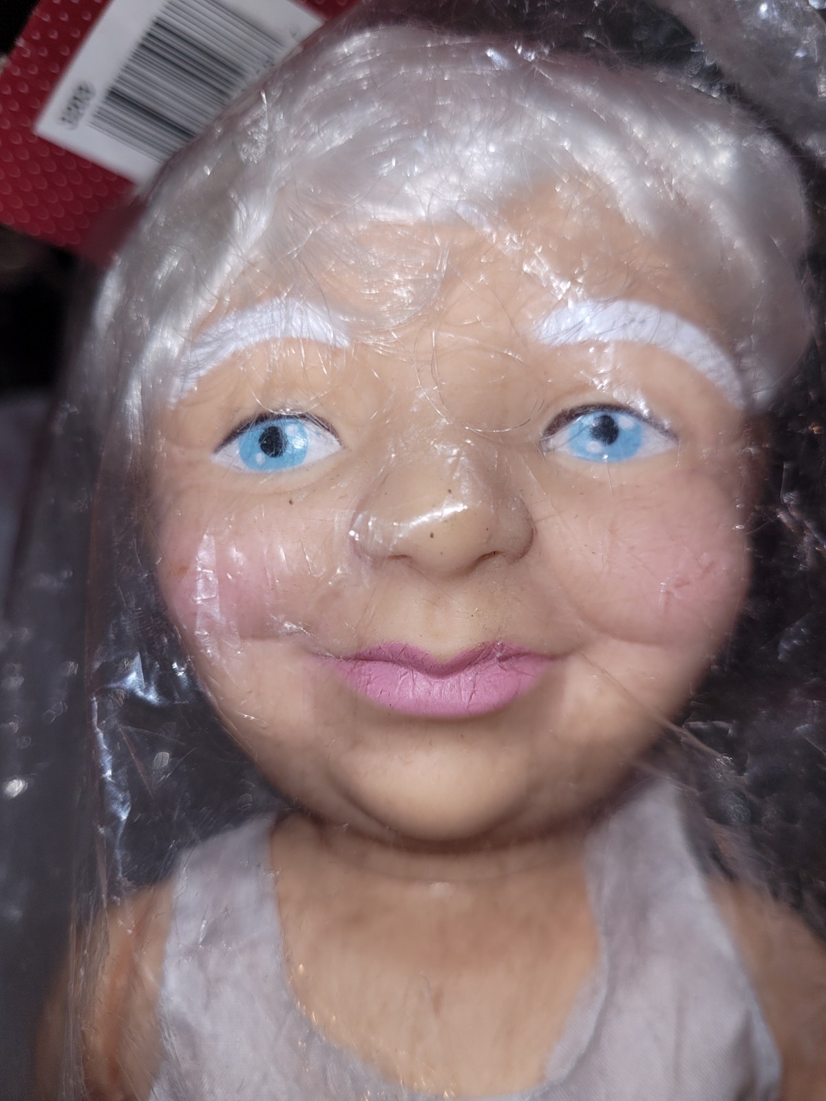 Vintage Fibre Craft Music Box Mrs Claus Doll 1991 13" NEW! - photo 2