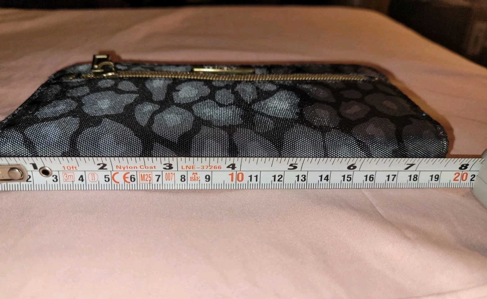 Travelon Animal Print Zip-Around Organizer Wallet Black Gray Blu - photo 3