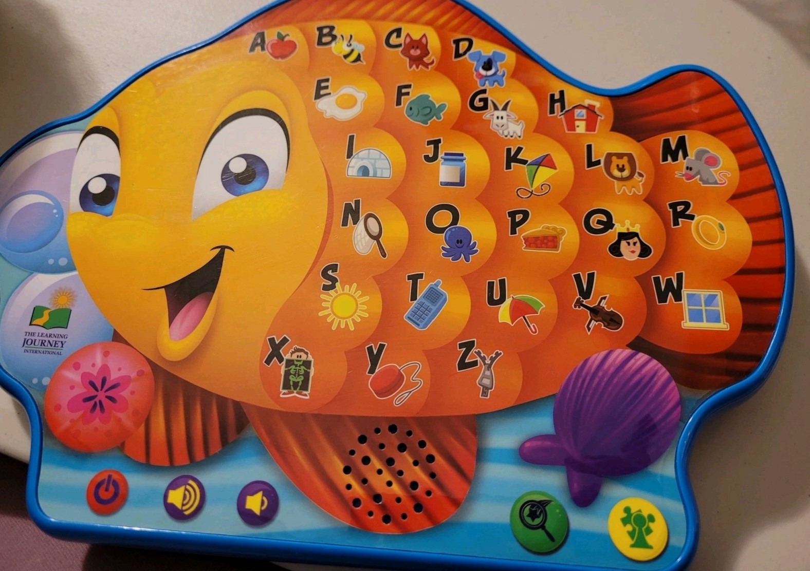 VTech Interactive Alphabet Learning Fish Toy