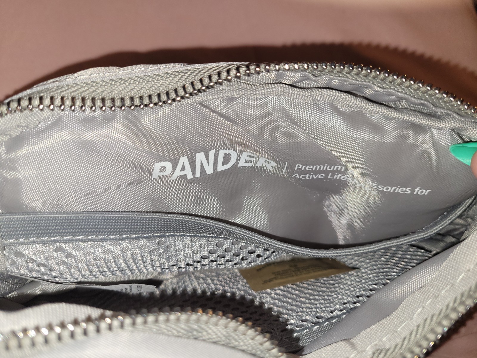 Pander Everywhere Belt Bag Slate Grey NEW! - photo 5