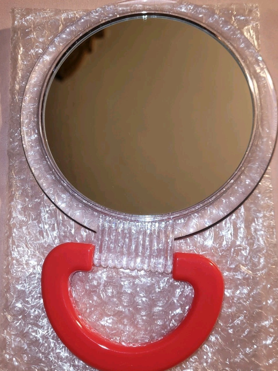 10X Magnifying Handheld Mirror Double Sided Foldable Travel Make