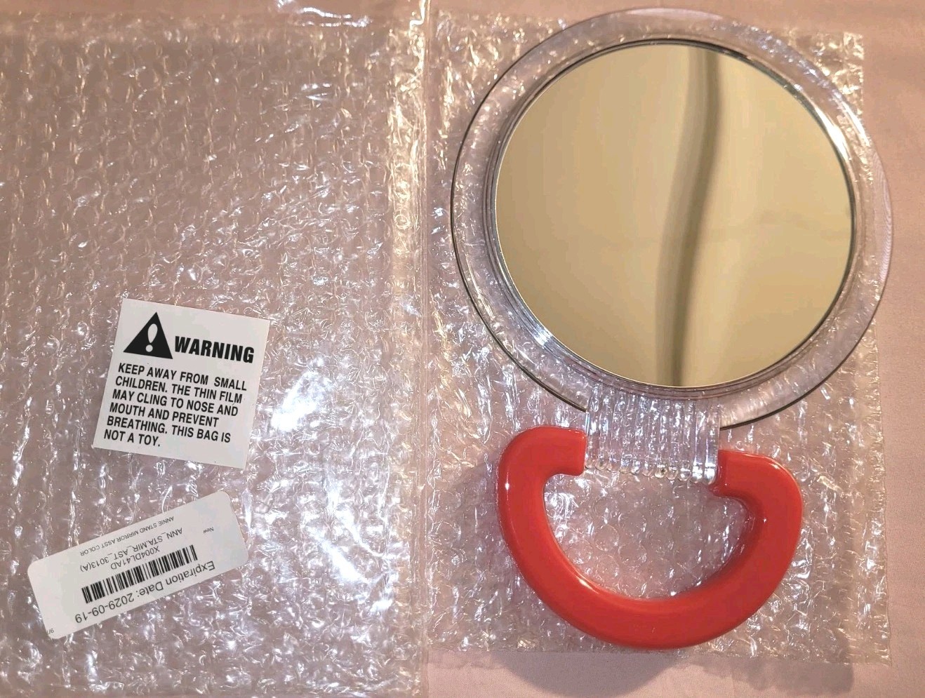 10X Magnifying Handheld Mirror Double Sided Foldable Travel Make - photo 5