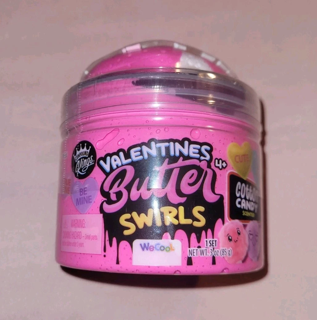 V-Day Compound Kings BUTTER CLOUDZ stretchy slime Cotton Candy S