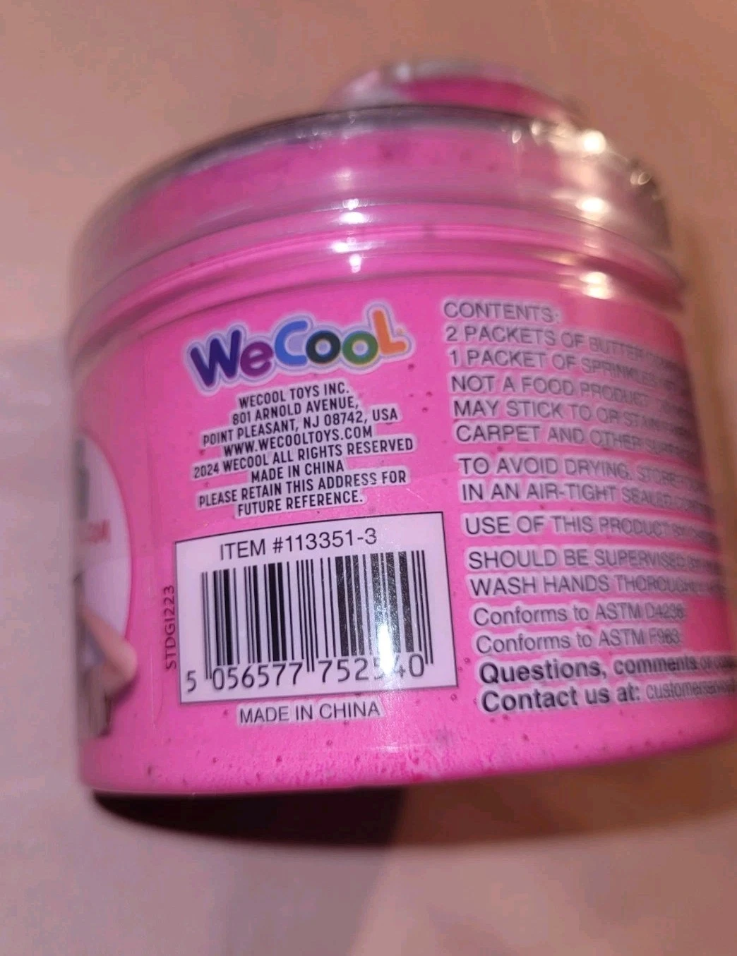 V-Day Compound Kings BUTTER CLOUDZ stretchy slime Cotton Candy S - photo 4