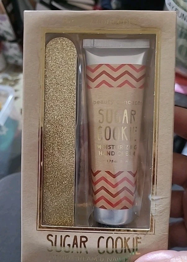 New Sugar Cookie Hand Cream & Nail File Gift Set