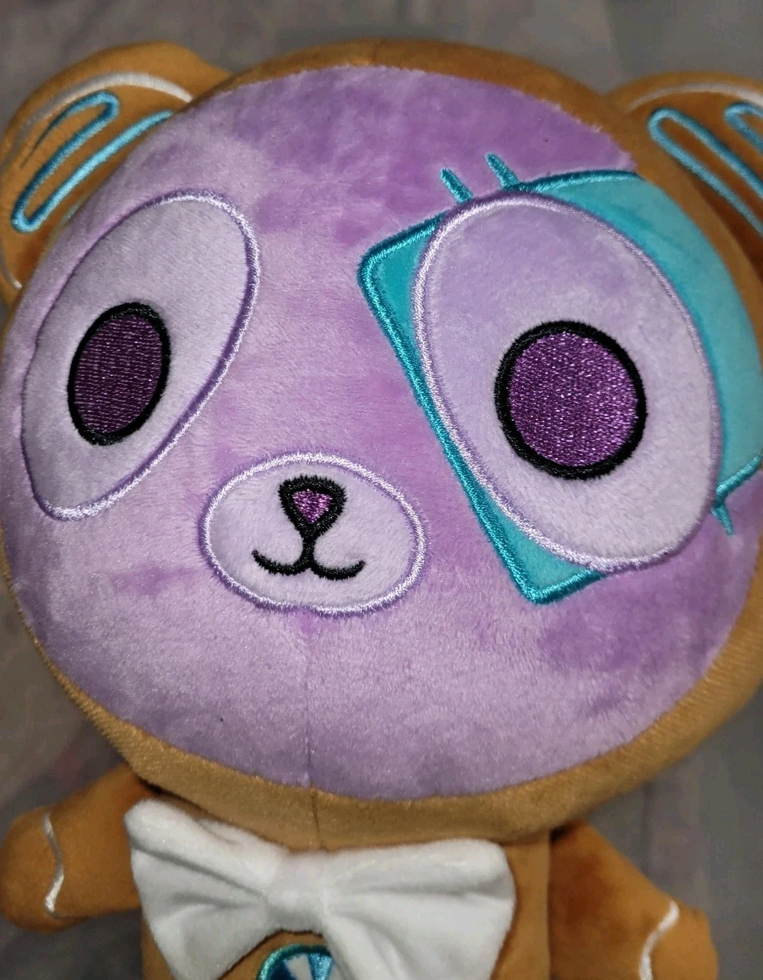 Krew Funneh Purple Plush Toy Teddy Bear WJ Collectible Cartoon D - photo 2