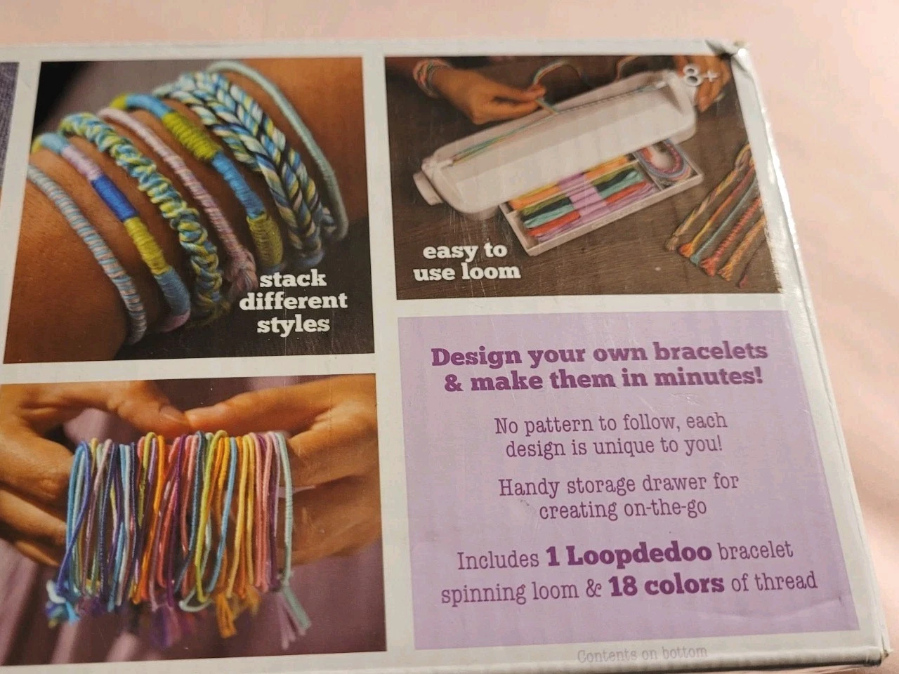 Ann Williams Loopdedoo Bracelet Spinning Loom Craft Kit Deluxe E - photo 3