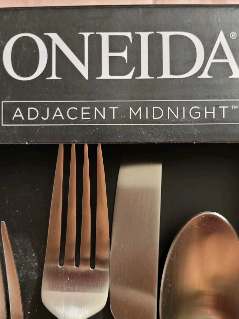 Oneida Adjacent Midnight 20 Piece Set Service for 4 - photo 3