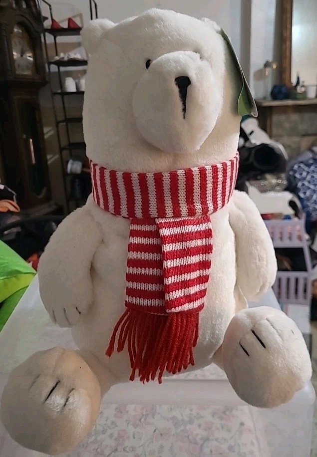 NEW Target Giggle Scape 2024 12” Christmas Polar Bear Plush