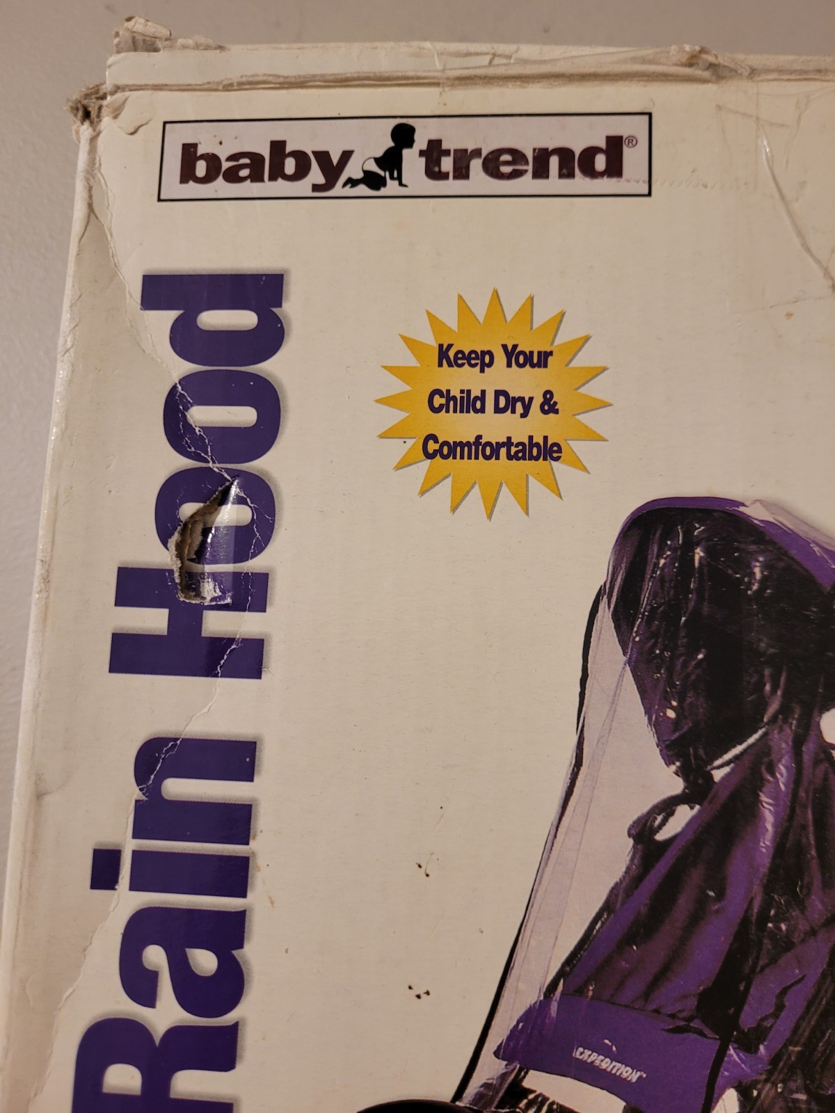 Baby Trend Jogging Stroller Rain Cover Clear Model 3001 - photo 4