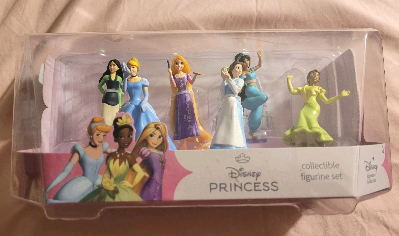 Disney Princess Figurine Collectibles 6 Action Figures