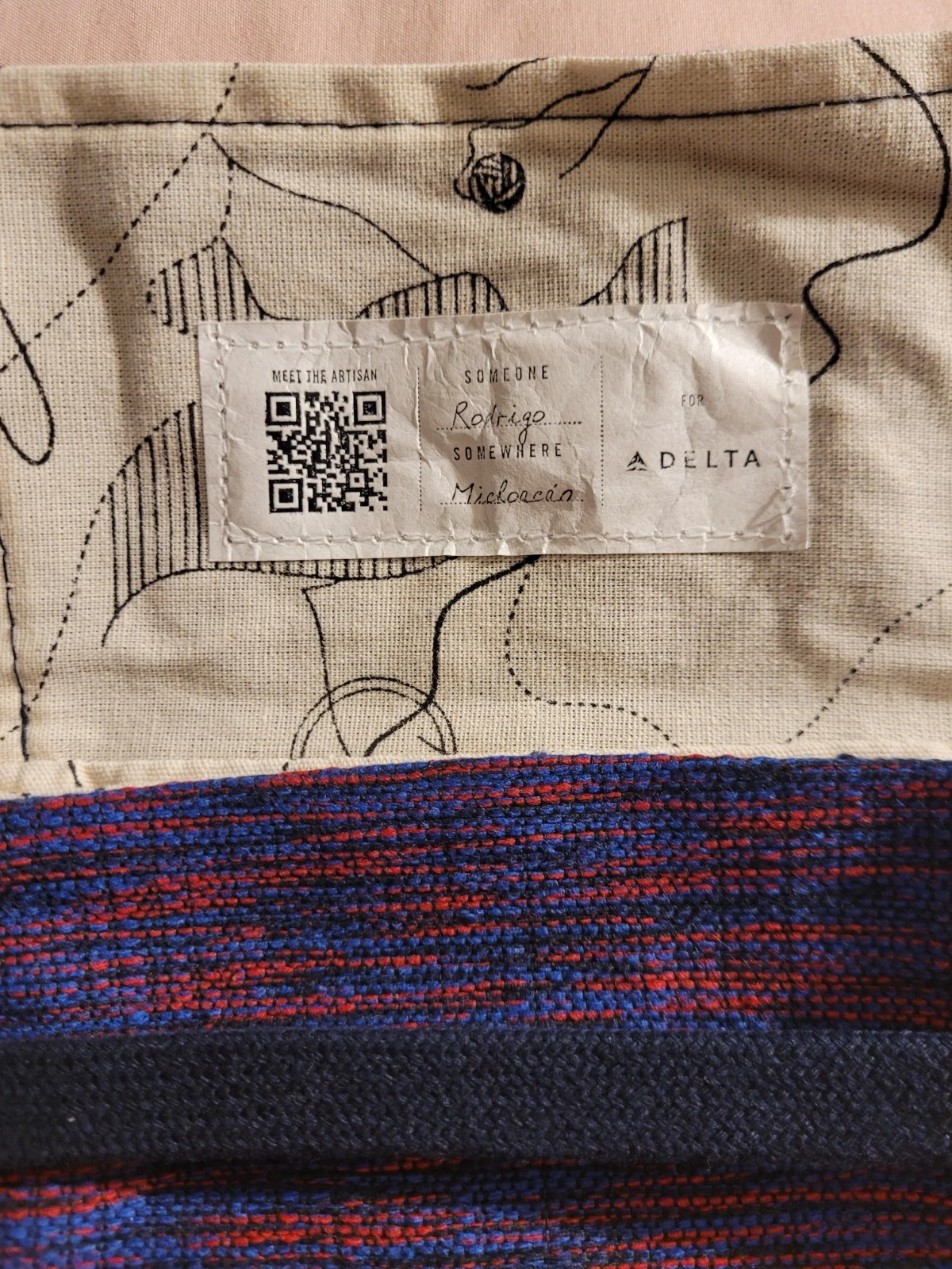 Delta One First Class Amenity Kit Bag - photo 4
