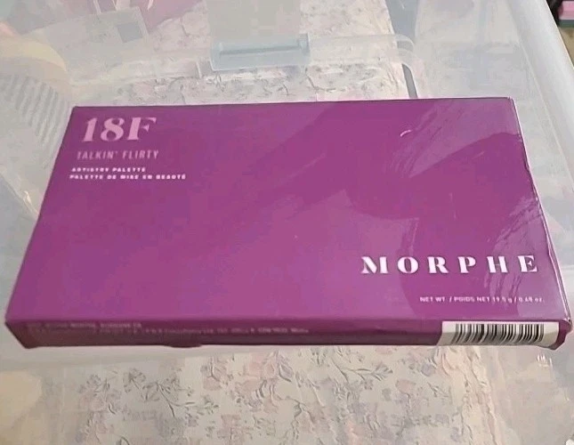 MORPHE 18F TALKIN’FLIRTY EYESHADOW PALETTE ~ FULL SIZE NEW!