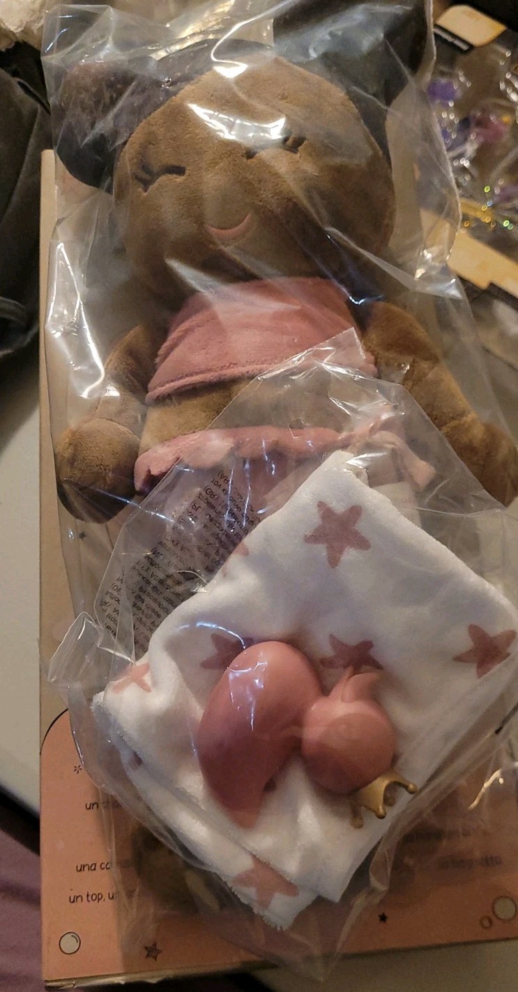 LullaBaby Bath Plush Doll For Real Water Play - Dark Brown Hair - photo 4