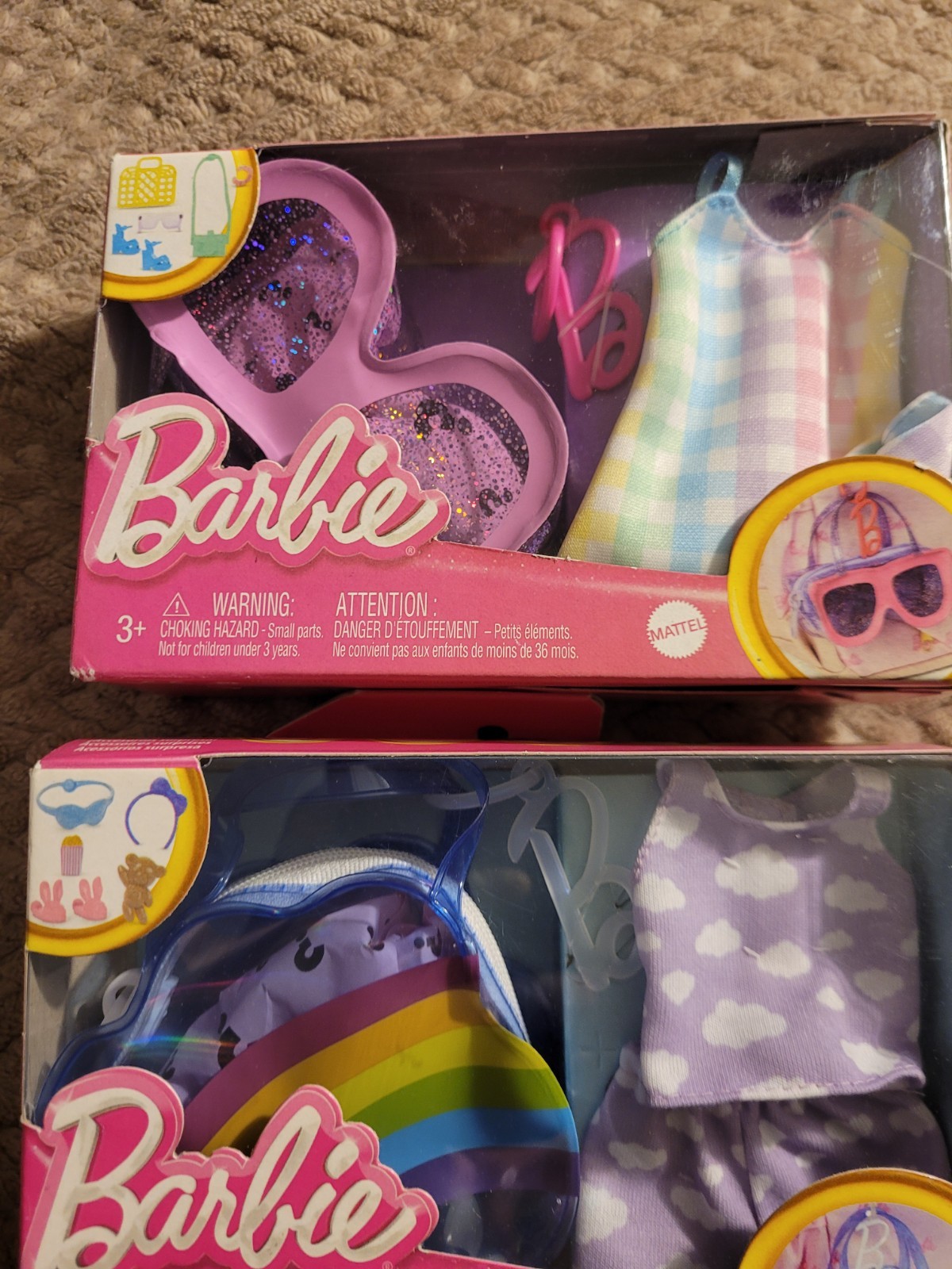 Set of 2 Barbie Fashion & Accessories (10 Pcs Total) - photo 4