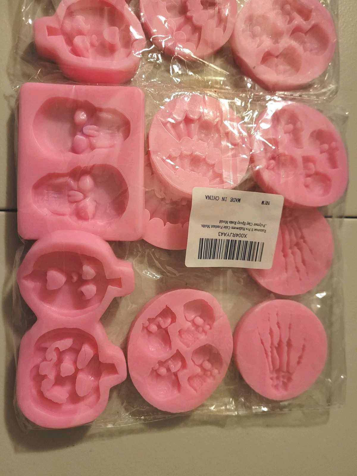 Lot of Candy Cake Fondant Molds- Halloween (16) NEW! - photo 2
