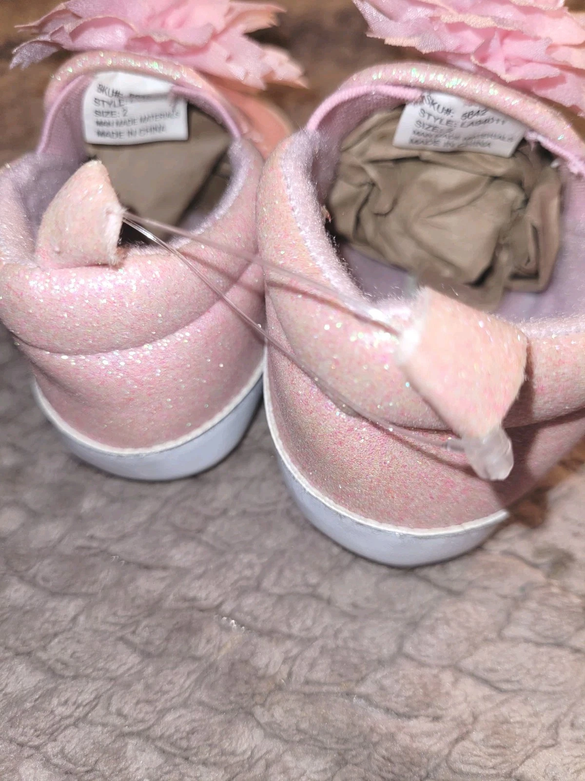 Laura Ashley Girls Infant Shoes Size 2 NEW! - photo 4