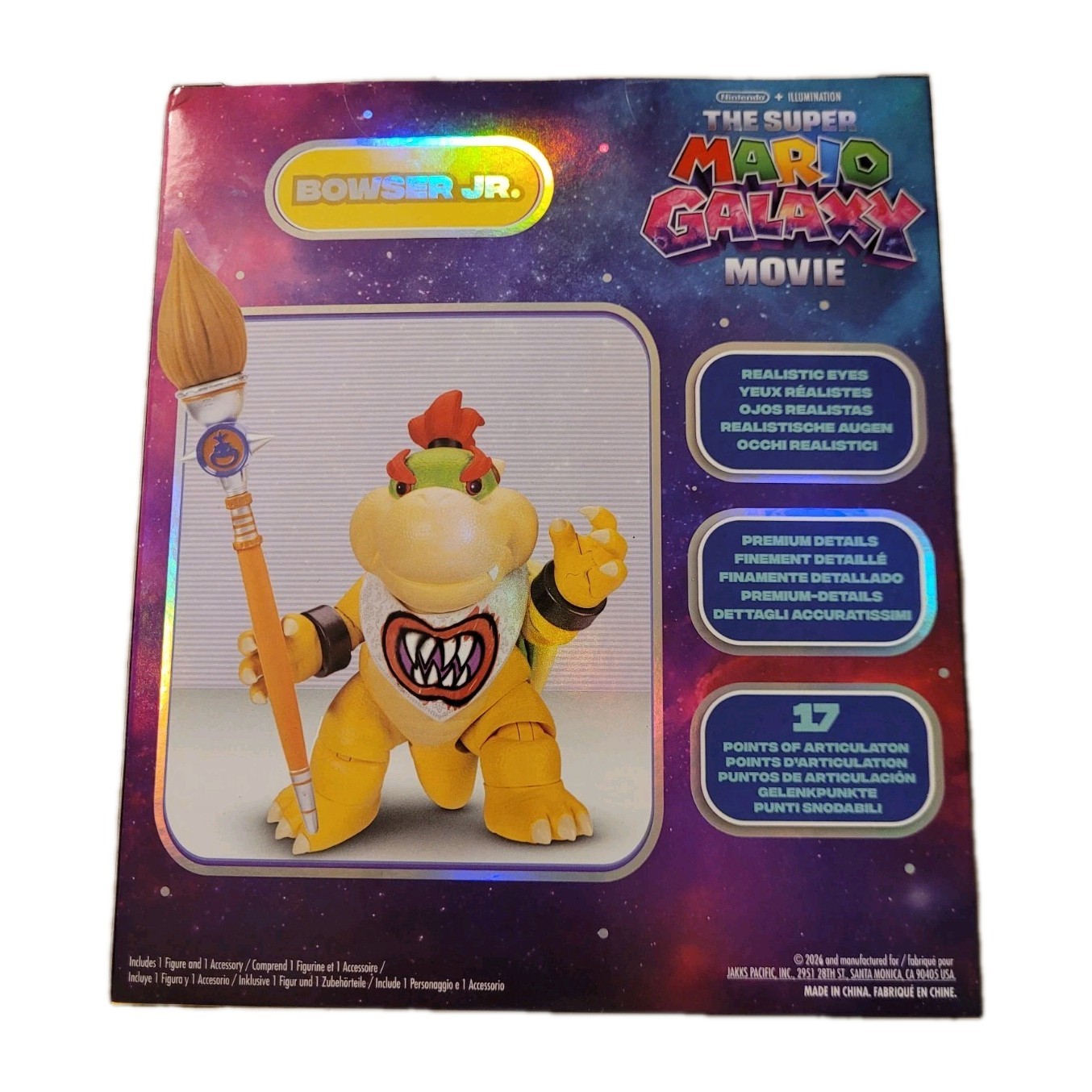 Bowser Jr. The Super Mario Bros. Movie 5" Action Figure - photo 3