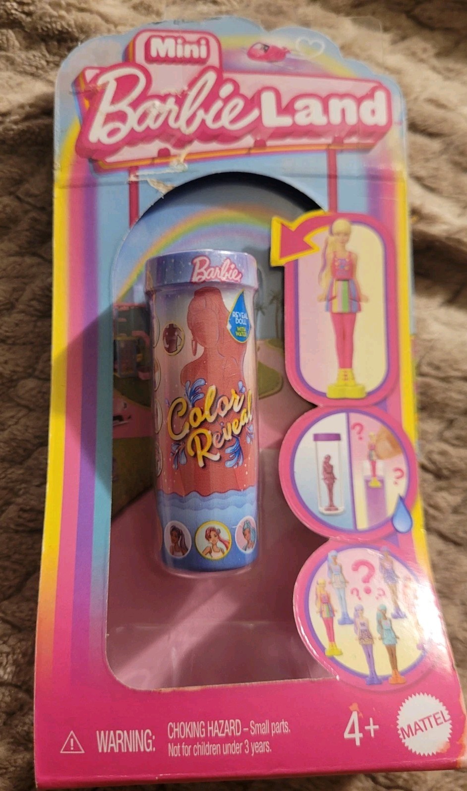 Mini Barbieland Color Reveal Dolls 1.5-Inch Blind Pack NEW!