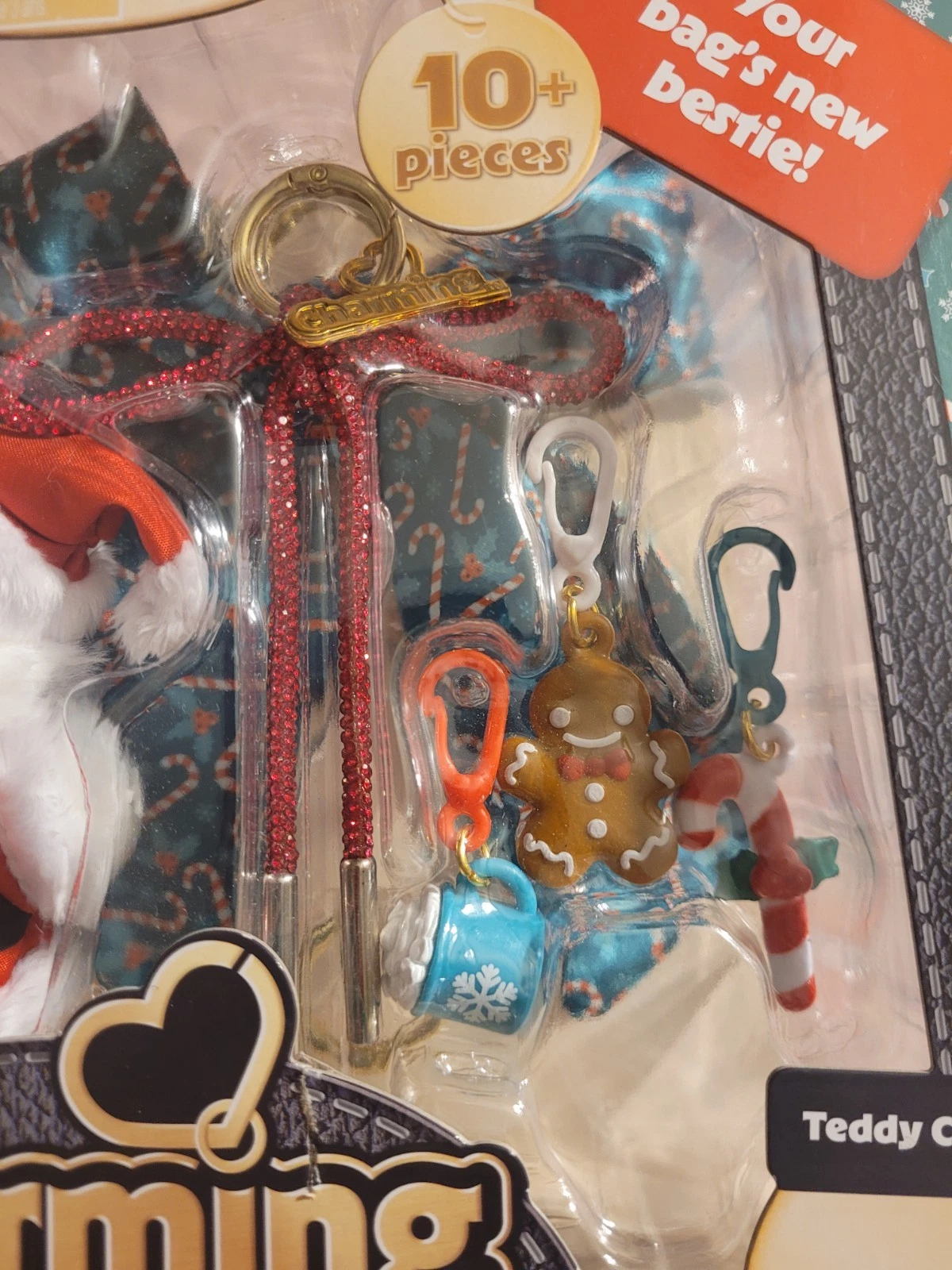 Jakks Pacific Charming Bag Charms Bear Teddy Claus Set - photo 3